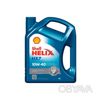 
Моторна олива Shell Helix HX7 10W-40Напівсинтетична моторна олива Shell Helix H. . фото 1