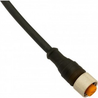 Конектор М12, 5 pin, прямий, PUR кабель 5 метров. CD12M/0H-050A5 M.D.Micro Detec. . фото 2