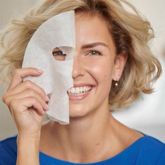 Тканинна маска для обличчя «Здорове сяйво»
Тканинні маски популярнішають з кожни. . фото 3