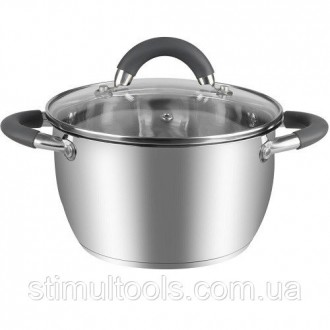 Кастрюля с крышкой "Сooker" 6.1 л. Одеса. фото 1