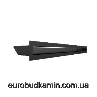 Вентиляційна решітка Kratki для каміна LUFT SF чорна 6x80. Ужгород. фото 1 Вентиляційна решітка Kratki для каміна LUFT SF чорна 6x80. Ужгород. фото 1