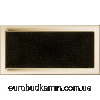 Вентиляционная решетка Kratki для камина позолоченная 22x45. Ужгород. фото 1 Вентиляционная решетка Kratki для камина позолоченная 22x45. Ужгород. фото 1