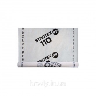 Кровельная гидроизоляционная пленка STROTEX PP 110 Арт.208006. Харків. фото 1 Кровельная гидроизоляционная пленка STROTEX PP 110 Арт.208006. Харків. фото 1