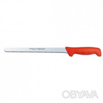 Нож для филетирования Polkars №27 280мм с красной ручкой. Смотрите этот товар на. . фото 1