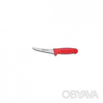 Нож обвалочный Fischer №25 150мм с красной ручкой. Смотрите этот товар на нашем . . фото 1
