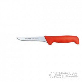 Нож обвалочный Polkars №1 125мм с красной ручкой. Смотрите этот товар на нашем с. . фото 1