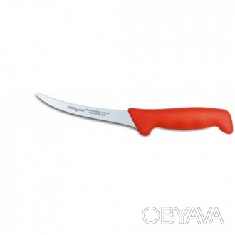 Нож обвалочный Polkars №2 150мм с красной ручкой. Смотрите этот товар на нашем с. . фото 1