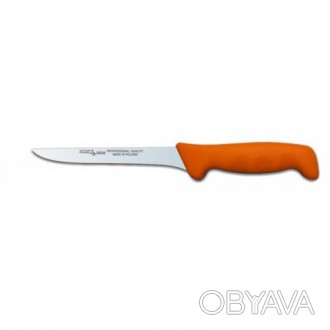 Нож обвалочный Polkars №3 175мм с оранжевой ручкой. Смотрите этот товар на нашем. . фото 1
