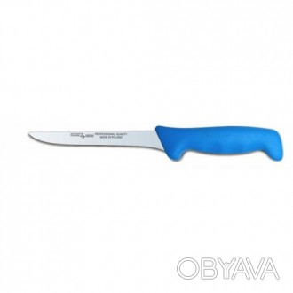 Нож обвалочный Polkars №3 175мм с синей ручкой. Смотрите этот товар на нашем сай. . фото 1