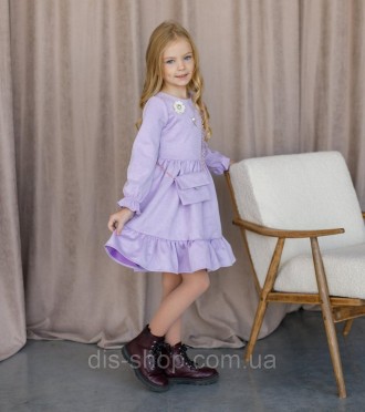 Нарядное Платье 
Производитель: Украина
Ткань: Замша
Размерный ряд: 3-7 лет 98-1. . фото 2