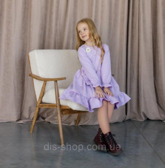 Нарядное Платье 
Производитель: Украина
Ткань: Замша
Размерный ряд: 3-7 лет 98-1. . фото 4
