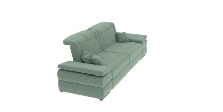 
Прямий розкладний диван ВІКОМеблі Ostin DLZ / Остін ДЛЗ сіро-блакитного кольору. . фото 4