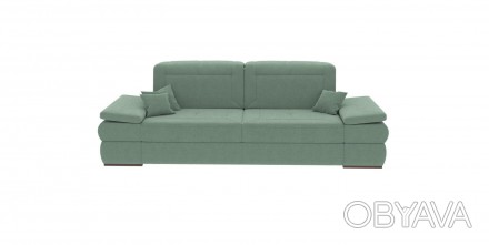 
Прямий розкладний диван ВІКОМеблі Ostin DLZ / Остін ДЛЗ сіро-блакитного кольору. . фото 1