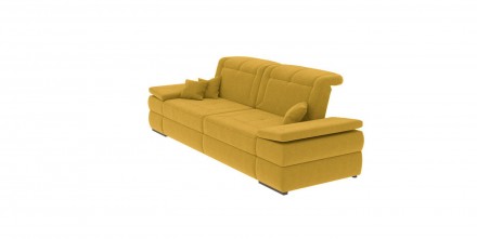 
Прямий розкладний диван ВІКОМеблі Ostin DLZ / Остін ДЛЗ гірчичного кольору – но. . фото 3