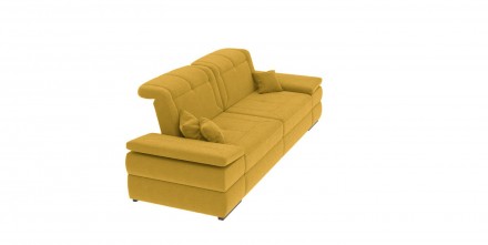 
Прямий розкладний диван ВІКОМеблі Ostin DLZ / Остін ДЛЗ гірчичного кольору – но. . фото 4