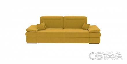 
Прямий розкладний диван ВІКОМеблі Ostin DLZ / Остін ДЛЗ гірчичного кольору – но. . фото 1
