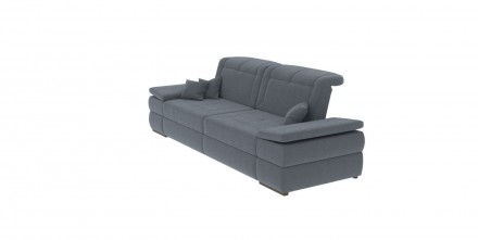 
Прямий розкладний диван ВІКОМеблі Ostin DLZ / Остін ДЛЗ графітового кольору – н. . фото 3