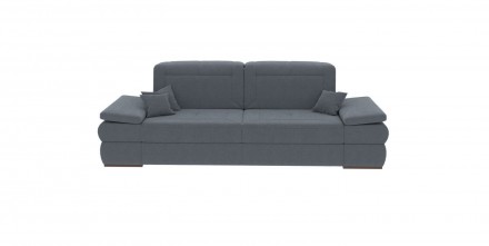 
Прямий розкладний диван ВІКОМеблі Ostin DLZ / Остін ДЛЗ графітового кольору – н. . фото 2