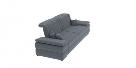 
Прямий розкладний диван ВІКОМеблі Ostin DLZ / Остін ДЛЗ графітового кольору – н. . фото 4