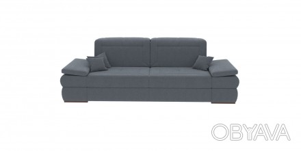 
Прямий розкладний диван ВІКОМеблі Ostin DLZ / Остін ДЛЗ графітового кольору – н. . фото 1