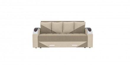 
Прямий розкладний диван ВІКОМеблі Komfort / Комфорт в бежевому кольорі виготовл. . фото 2