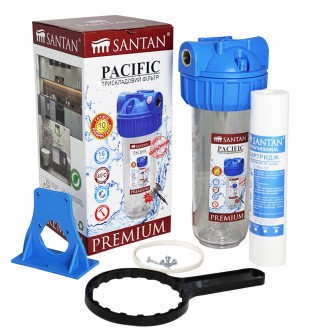 Фильтр для очистки воды SANTAN Pacific 3PS, 3/4" (с картриджем)
 
	Производитель. . фото 4