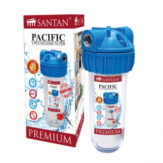Фильтр для очистки воды SANTAN Pacific 3PS, 3/4" (с картриджем)
 
	Производитель. . фото 2