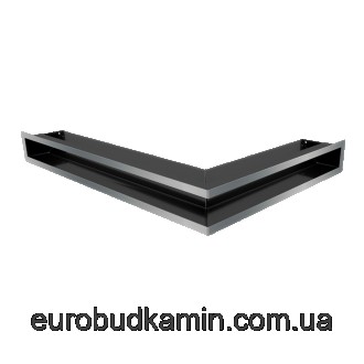 Вентиляционная решетка Kratki для камина LUFT угловая левая шлифованная 76,6x54,. Ужгород. фото 1 Вентиляционная решетка Kratki для камина LUFT угловая левая шлифованная 76,6x54,. Ужгород. фото 1