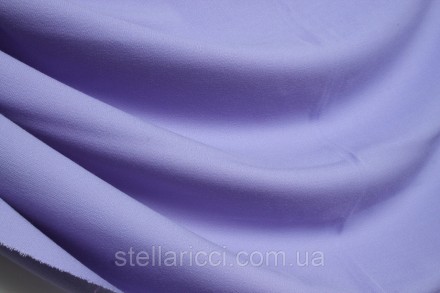 Ткань однотонная шерсть костюмная сиреневого оттенка 000/na33/10. . фото 3