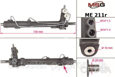 Рулевая рейка с ГУР ZF восстановленная Mercedes-Benz M-Class W163
M-CLASS (W163). . фото 1