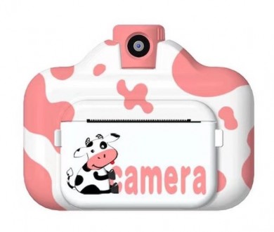 
Описание Фотокамеры детской с мгновенной печатью снимков Wi Fi 8019, бело-розов. . фото 2