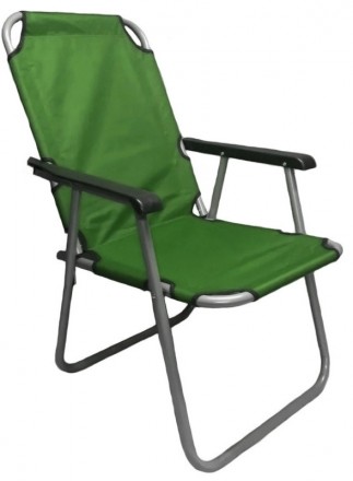 Описание Кресла раскладного MH-3080 с подлокотниками, зеленого
Кресло раскладное. . фото 3