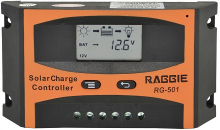 Контроллер для солнечной батареи Raggie Solar controler RG-501 20A (2816). Дніпро. фото 1 Контроллер для солнечной батареи Raggie Solar controler RG-501 20A (2816). Дніпро. фото 1