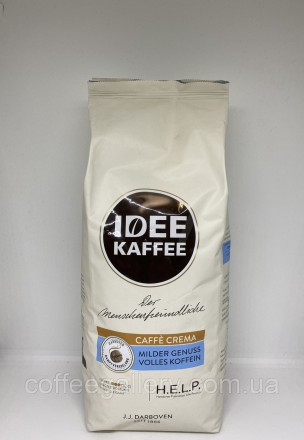 Кава в зернах Idee Caffe Crema. Високоякісний кавовий бленд з добірних зерен Ара. . фото 2