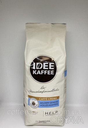 Кава в зернах Idee Caffe Crema. Високоякісний кавовий бленд з добірних зерен Ара. . фото 1