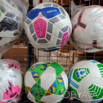 Футбольные мячи в ассортименте: бесшовные, мяч звезды лиги чемпионов,клубные,