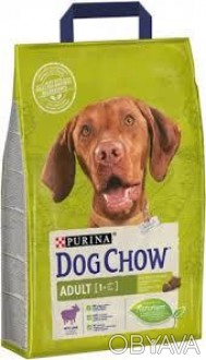 Опис Сухий корм для дорослих собак Purina Dog Chow Adult Lamb зі смаком ягняти 2. . фото 1