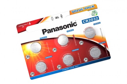 Батарейки CR-2032 Lithium Panasonic C6. Івано-Франківськ. фото 1 Батарейки CR-2032 Lithium Panasonic C6. Івано-Франківськ. фото 1