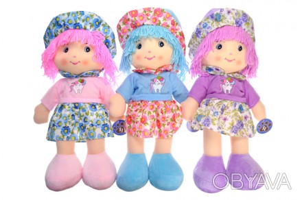 
Лялька м"яка, 3 види, в кульку A2002A р.51см Детальніше тут: https://babytoys.i. . фото 1