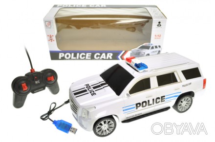 
Машина "Поліція" на радіокеруванні, акумулятор, в коробці ZJ23175 Детальніше ту. . фото 1