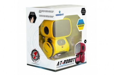 Інтерактивний робот з голосовим управлінням AT-Rоbot жовтий укр мова AT001-03-UK. Івано-Франківськ. фото 1 Інтерактивний робот з голосовим управлінням AT-Rоbot жовтий укр мова AT001-03-UK. Івано-Франківськ. фото 1