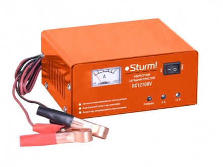 Инверторное зарядное устройство Sturm BC12108V служит для заряда в автоматическо. . фото 2
