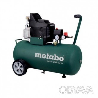  Metabo Basic 250-50 W – поршневой компрессор для простых работ в промышленности. . фото 1