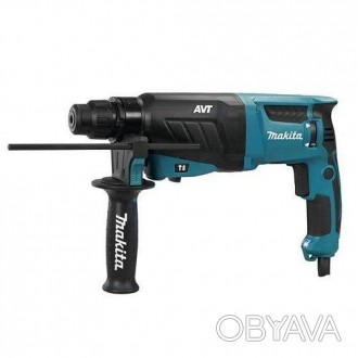 Makita HR2631F – электрический перфоратор для сверления, сверления с ударом и до. . фото 1