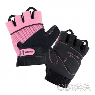 Tavialo Black-Pink S – женские перчатки для занятия фитнесом, с тяжелым инвентар. . фото 1