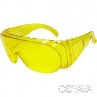 Очки защитные Stark SG-06Y желтые — предназначены для обеспечения безопасности г. . фото 1