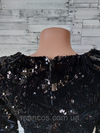 Нарядное черное платье Fashion с пайтками бархат
новое
Размер по бирке L,реально. . фото 10