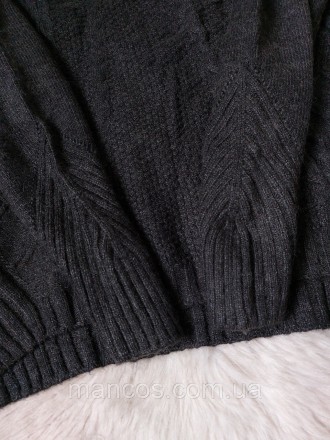 Свитер серый женский косички
новый
Размер 50(XL)
Замеры:
длина 60 см 63 см
рукав. . фото 4