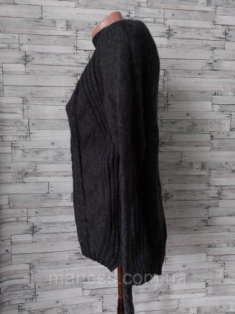 Свитер серый женский косички
новый
Размер 50(XL)
Замеры:
длина 60 см 63 см
рукав. . фото 6