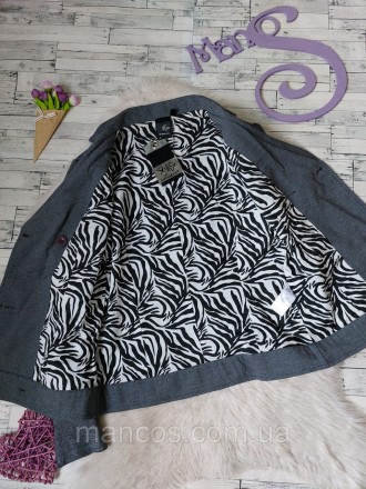 Пиджак серый Eighth sin женский
новый
Размер 48 (L)
Замеры:
длина 58 см
рукав 60. . фото 10